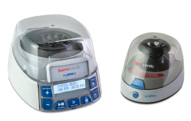 mySPIN™ 6  / 12 Mini Centrifuge